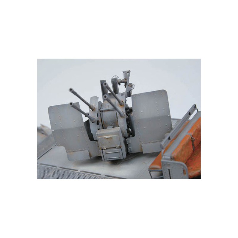 Plastic tank model 2cm Flakvierling 38 | Scientific-MHD