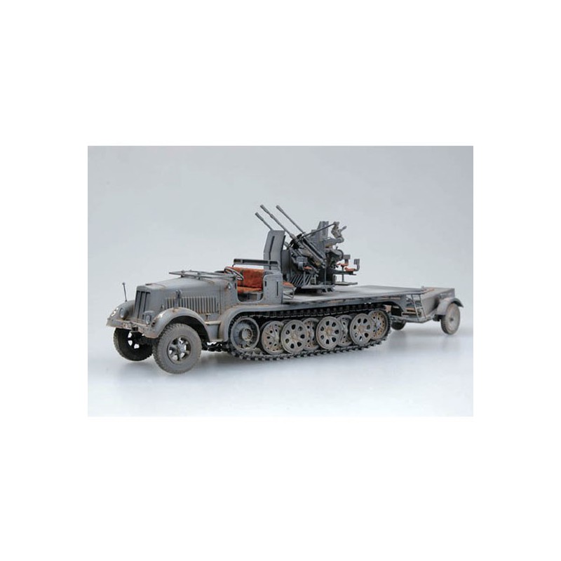 Plastic tank model 2cm Flakvierling 38 | Scientific-MHD