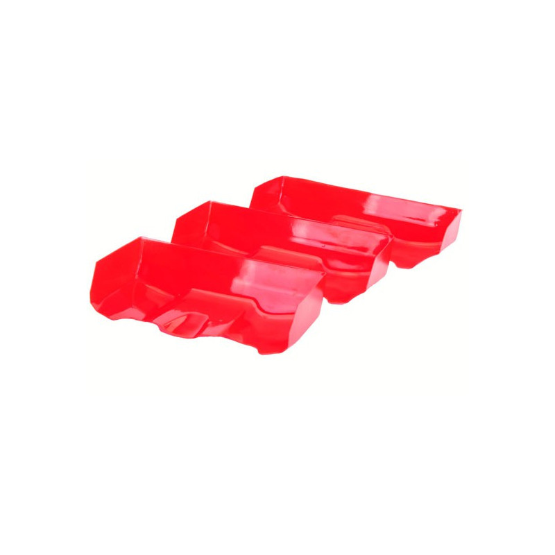Accessories for Radiocommented car Aileron Plastic 1/10 (3 pcs) | Scientific-MHD