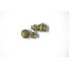Brass stripped flap with 7x9mm brass flagship (2pcs) | Scientific-MHD