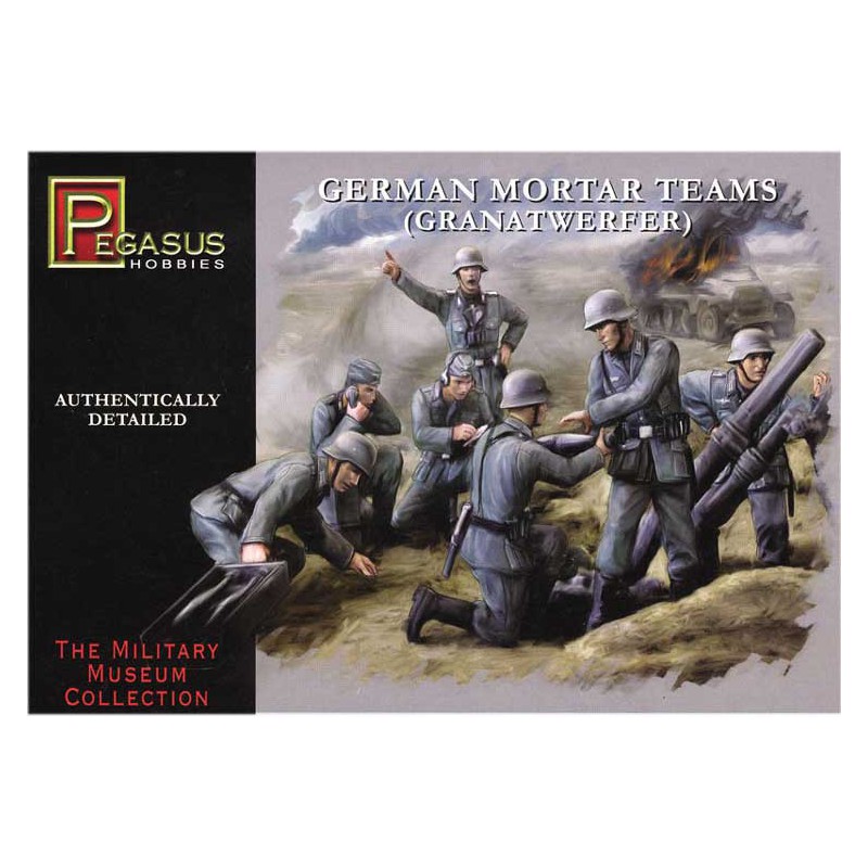 Figurine pce mortar all. + Artill 1/72 | Scientific-MHD