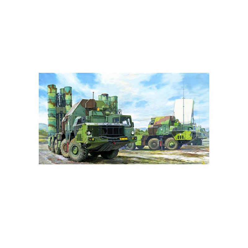 Plastic truck model 48n6e of 5p85s Tel S-300 PMU | Scientific-MHD