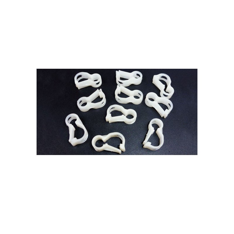 Embedded accessory clips for silicone hoses (10 rooms) | Scientific-MHD