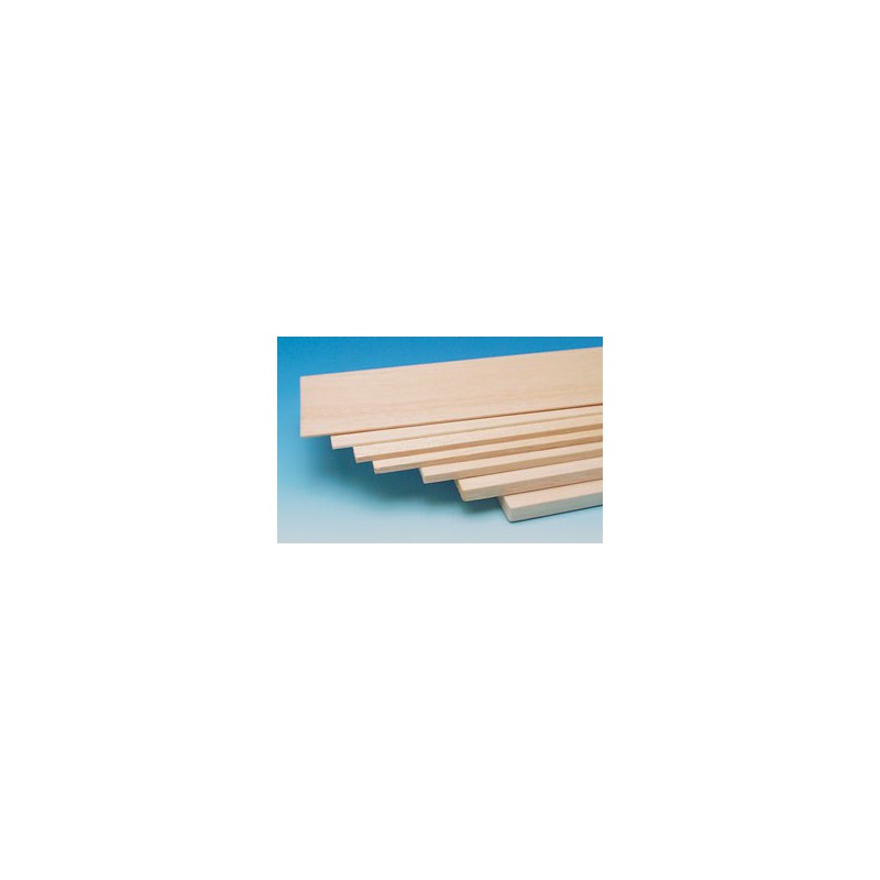 Wood material PL Balsa 2.5x100x1000mm | Scientific-MHD