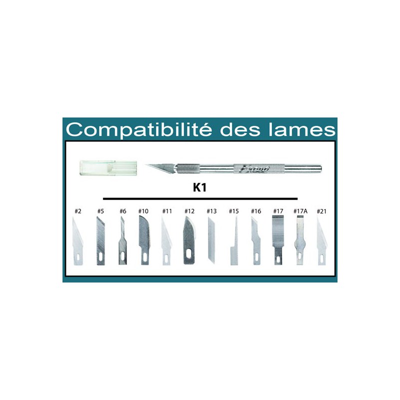 Court for model display 60 knives n ° 1 | Scientific-MHD