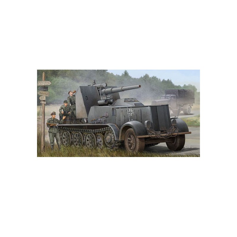 Plastic tank model 8.8cm flak 18 | Scientific-MHD