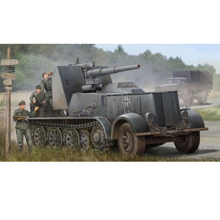 Plastic tank model 8.8cm flak 18 | Scientific-MHD