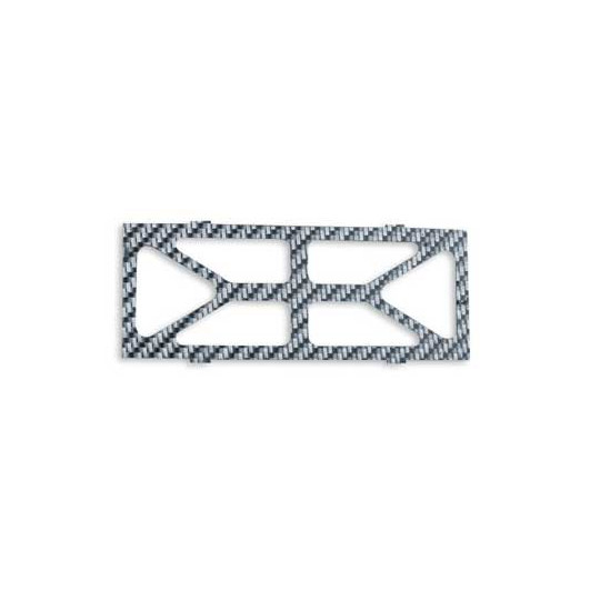 Accessory for radio -controlled helicopter carbon chassis plate | Scientific-MHD