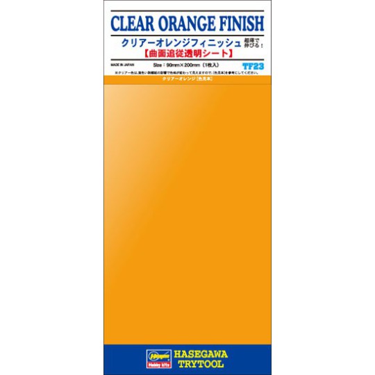 Materials for models transparent orange plate Materials for models transparent orange plate | Scientific-MHD