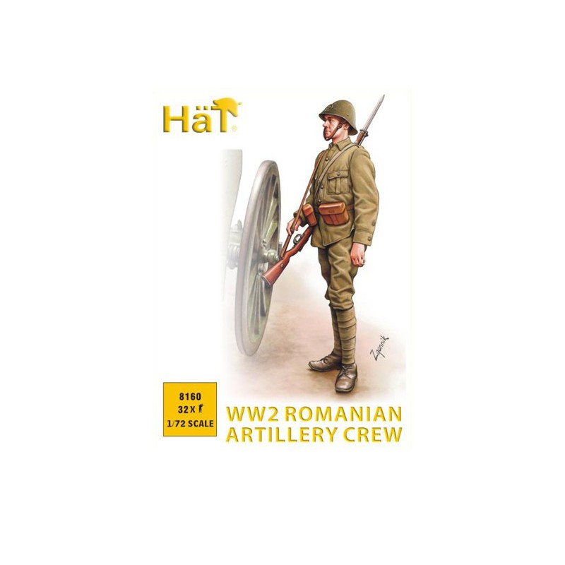 Romanian artillery figurine ww2 1/72 | Scientific-MHD