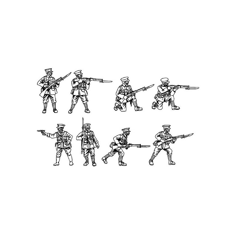 British force figurine wwi 1/72 | Scientific-MHD