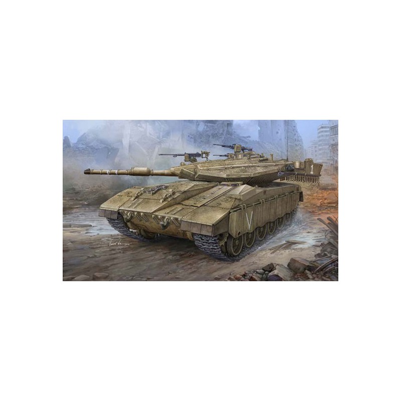 Plastic tank model Idf Merkava MK.IIID (LIC) 1/35 | Scientific-MHD