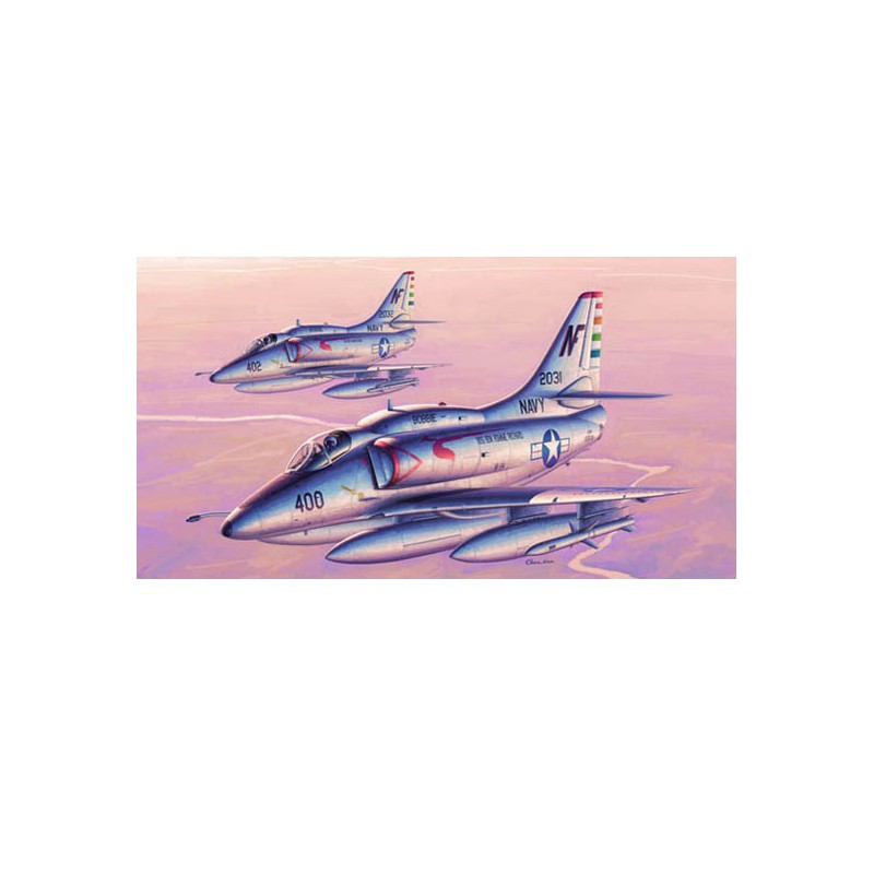 A-4F plastic plane model "Sky Hawk" | Scientific-MHD