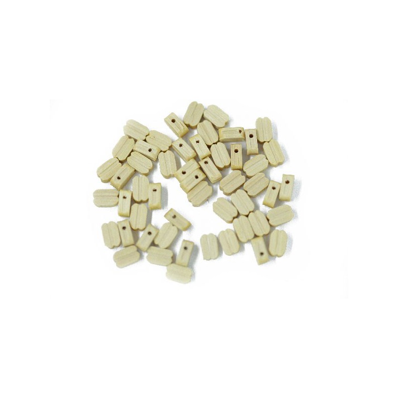 Simple wooden boosted boats 7mm (50 pcs) | Scientific-MHD