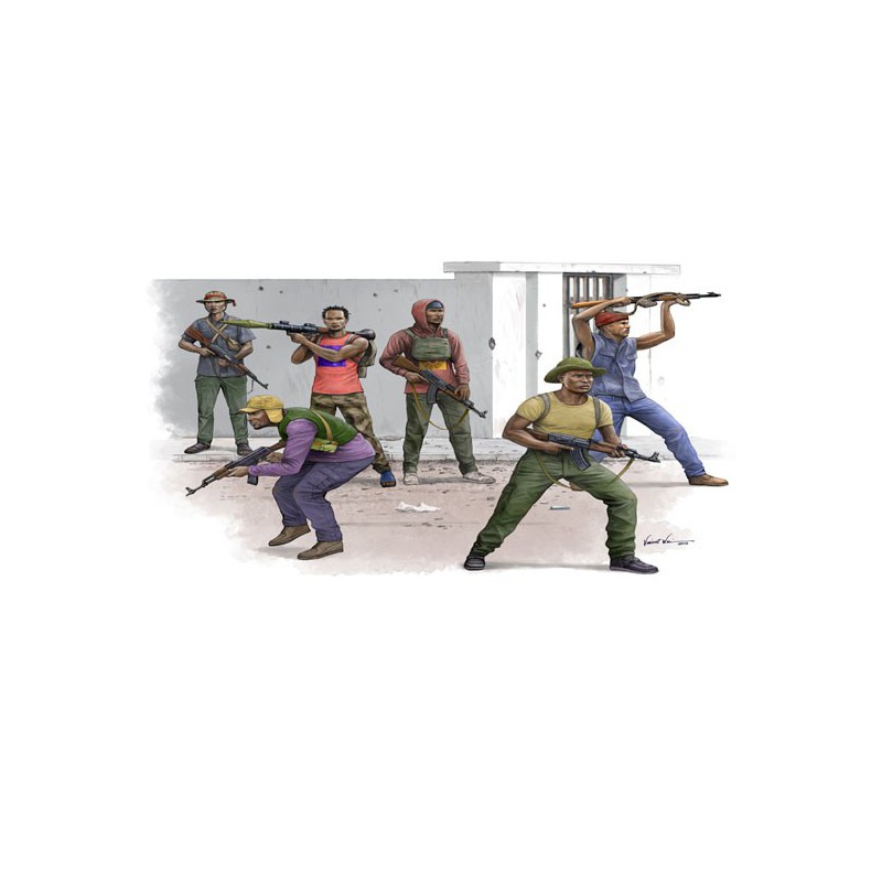 African Freedom Fighters figurine