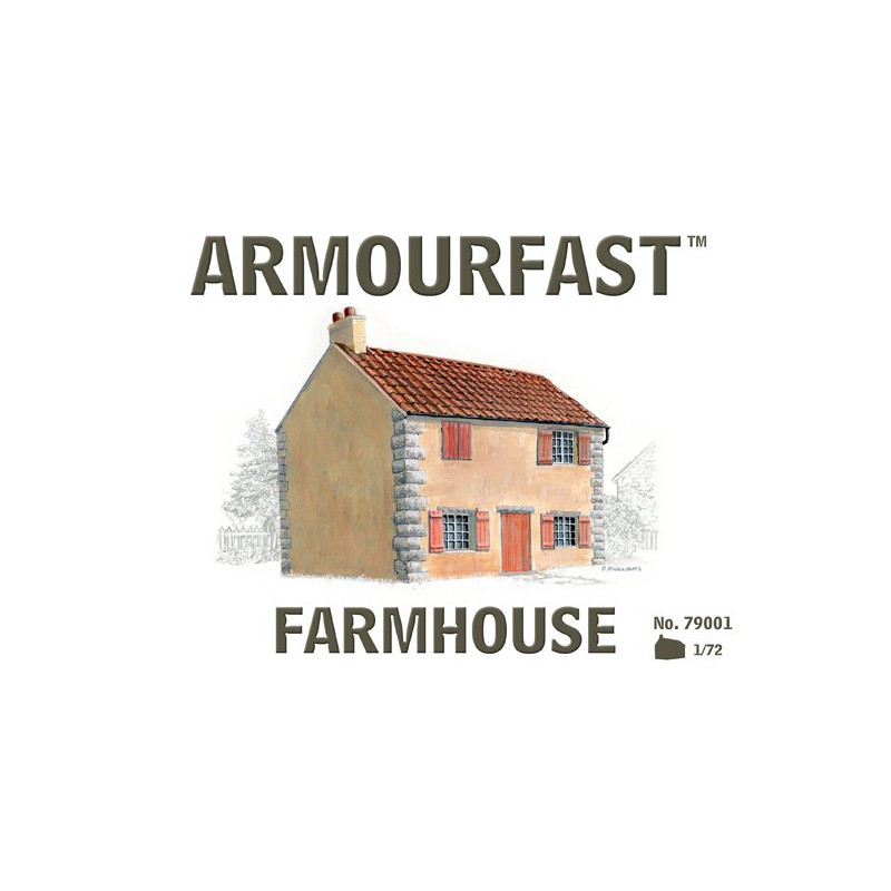 Diorama model 1/72 farmhouse | Scientific-MHD