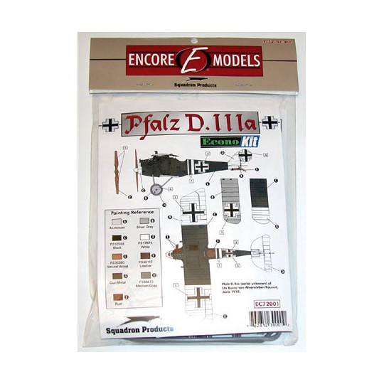Plastic plane model Econo Kit Pfalz DIII at 1/72 Plastic plane model Econo Kit Pfalz DIII at 1/72 | Scientific-MHD