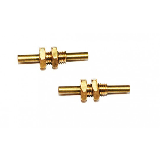 Embedded accessory straight plug for tank (2 pcs) | Scientific-MHD