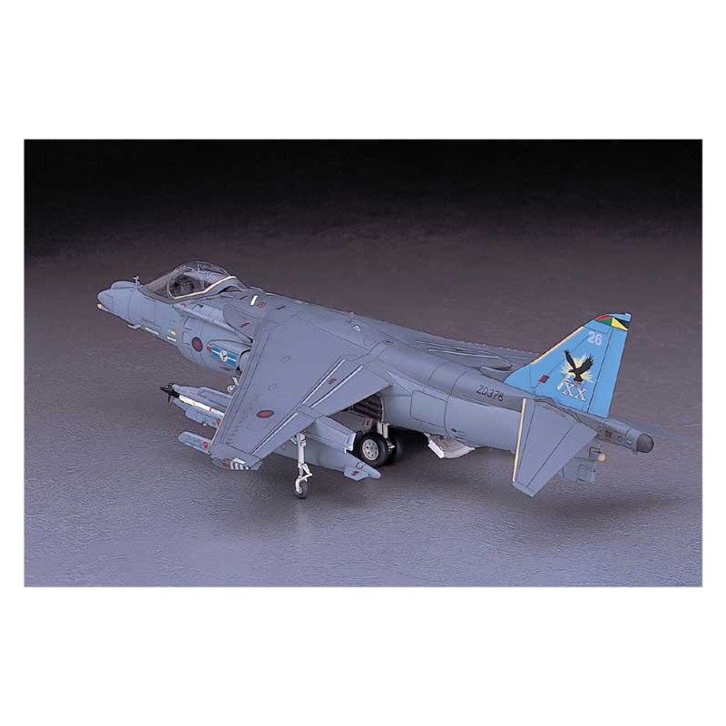 Harrier Gr mk7 Raf (PT36) plastic plane model 1/48 | Scientific-MHD