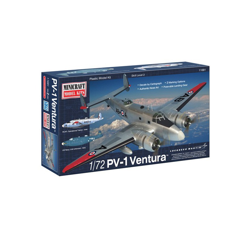 PV-1 plastic model Ventura USN 1/72 | Scientific-MHD