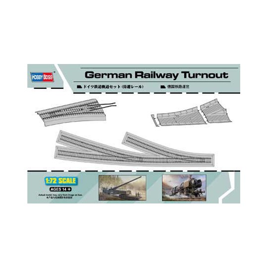 Plastic train model German Railways Turnout 1/72 | Scientific-MHD