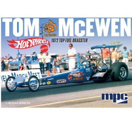 Tom Mongoose Dragster 1/25 plastic car cover | Scientific-MHD
