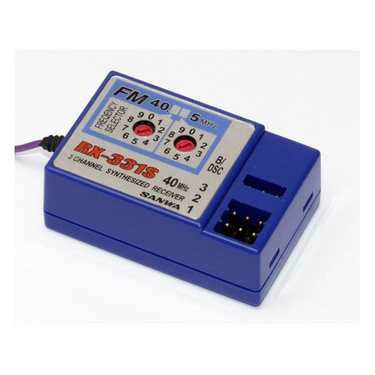 Radio receiver accessory 3 V. Synthe. 40MHz | Scientific-MHD