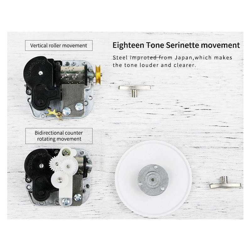 Easy mechanical 3D puzzle for model the musical park | Scientific-MHD