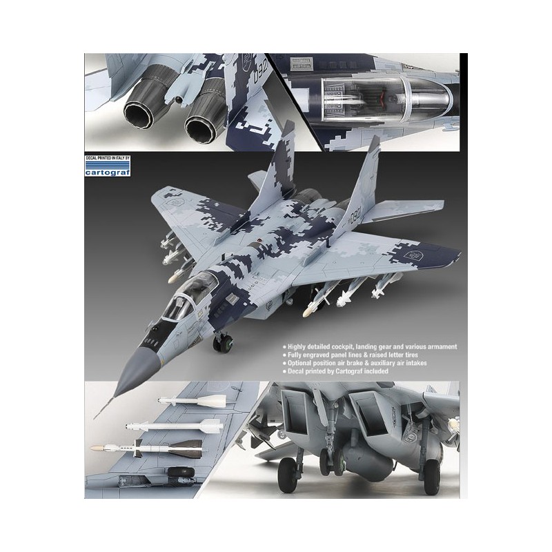 MIG 29S 1/48 plastic plane model | Scientific-MHD
