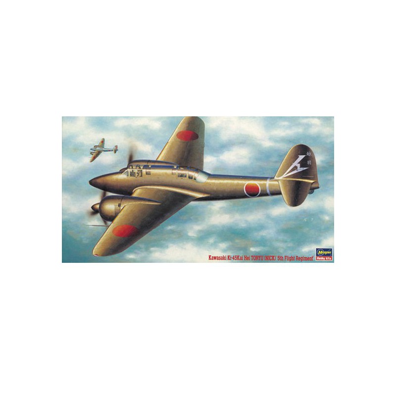Plastic plane model Ki-45 Kai Hei Toryu 1/72 | Scientific-MHD