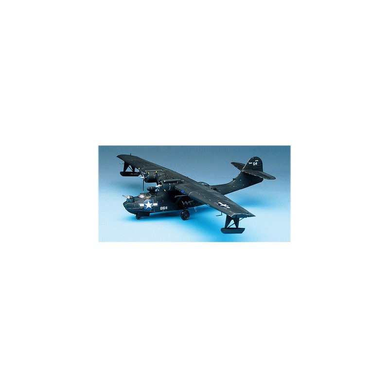 PBY-5A Black CAT1/72 plastic plane model | Scientific-MHD
