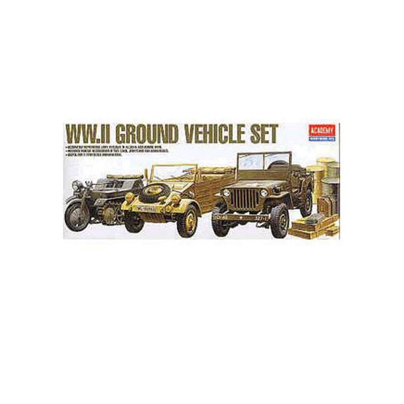 Plastic truck model Ground Vehicle Set 1/72 | Scientific-MHD