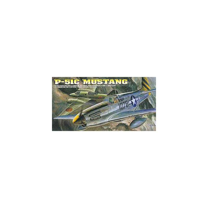 P-51C Mustang 1/72 plastic plane model | Scientific-MHD