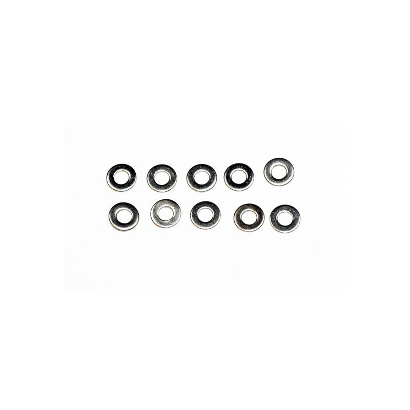 Washes stainless steel rings M3 DIN125A (10 pieces) | Scientific-MHD