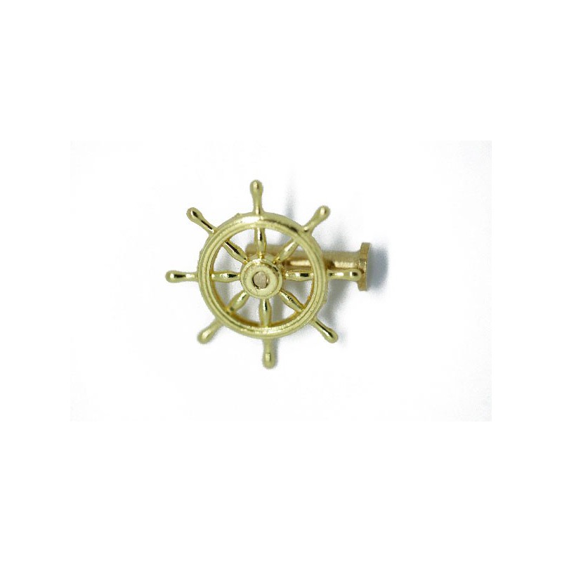 Brass bar wheel fittings 25mm (1pc) | Scientific-MHD