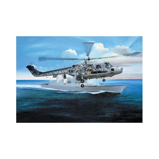 Royal Navy plastic plastic model Westland Lynx has.3 | Scientific-MHD