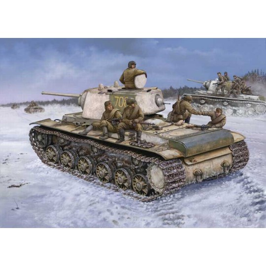 Russia kv-1 model of plastic model 1942 .. 1/48 Russia kv-1 model of plastic model 1942 .. 1/48 | Scientific-MHD