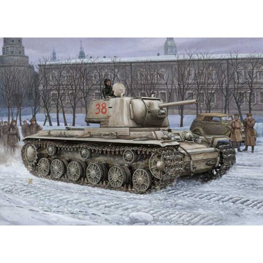Russia KV-1 model of plastic model 1942 ... 1/48 Russia KV-1 model of plastic model 1942 ... 1/48 | Scientific-MHD