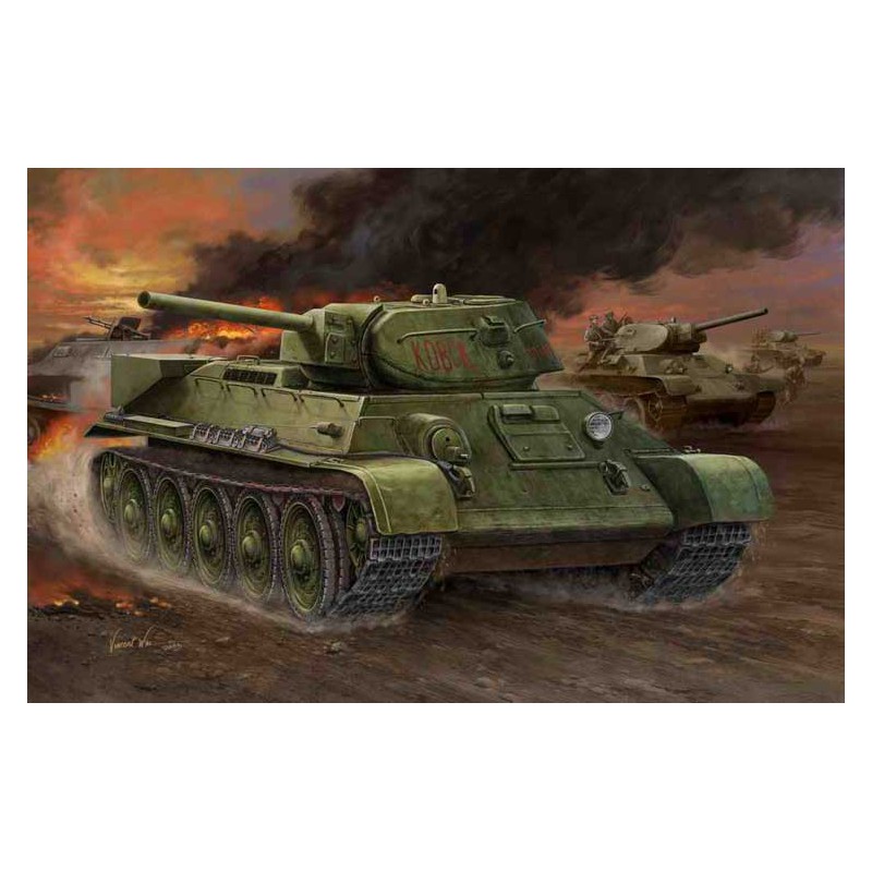 Russia T-34/76 Model 1942 1/48 plastic | Scientific-MHD