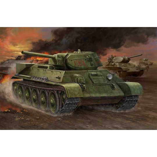 Russia T-34/76 Model 1942 1/48 plastic Russia T-34/76 Model 1942 1/48 plastic | Scientific-MHD