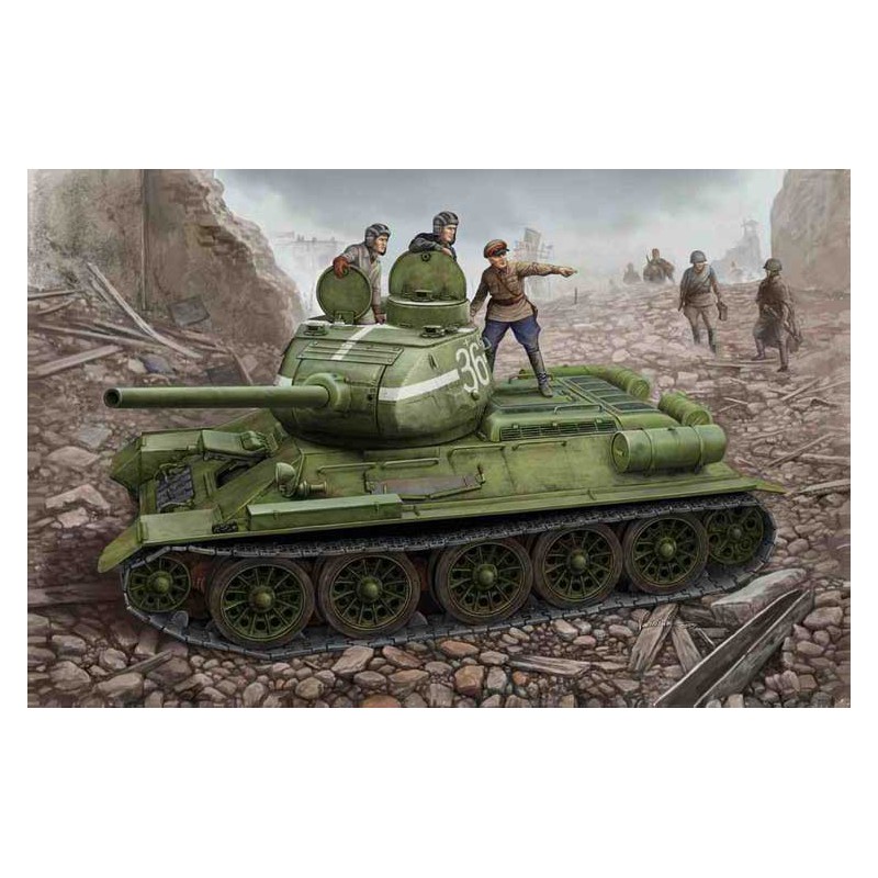 Russia T-34/76 Model 1944 1/48 plastic | Scientific-MHD