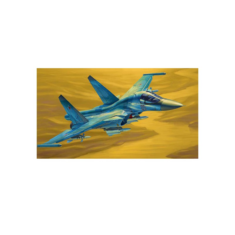 SU-34 FullBack 1/48 plastic plane model | Scientific-MHD