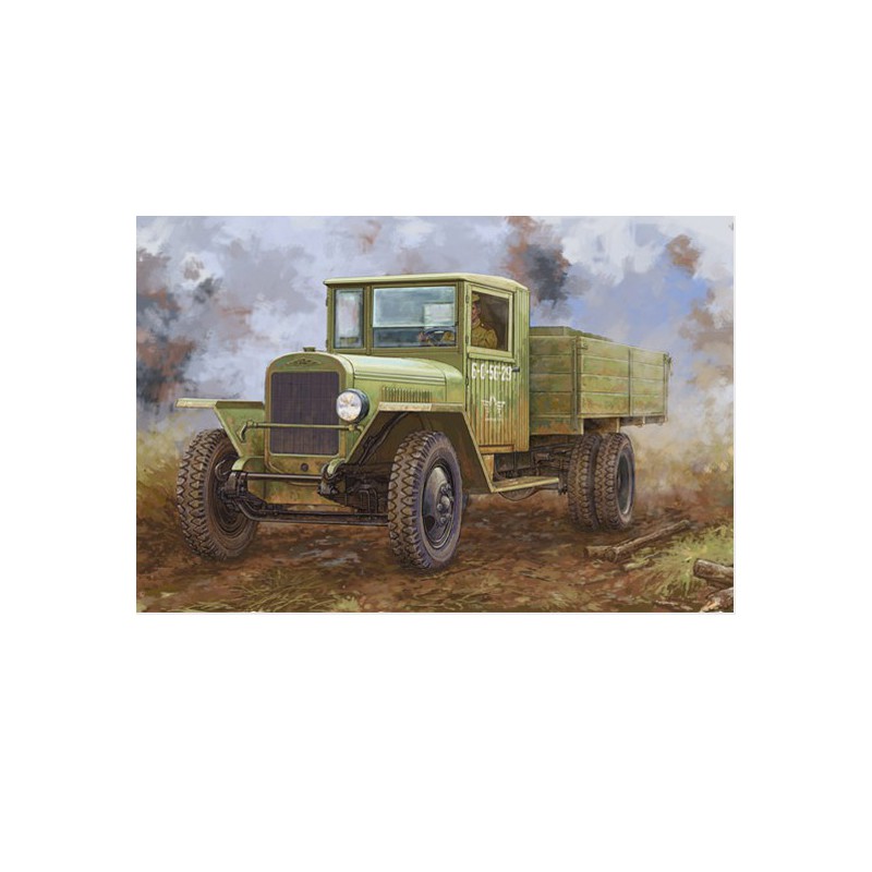 Russian Zis-5b Truck1/35 plastic truck model | Scientific-MHD