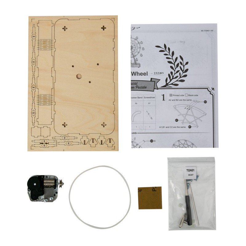 Intermediate Mechanical 3D puzzle for Musical Big Road Model | Scientific-MHD