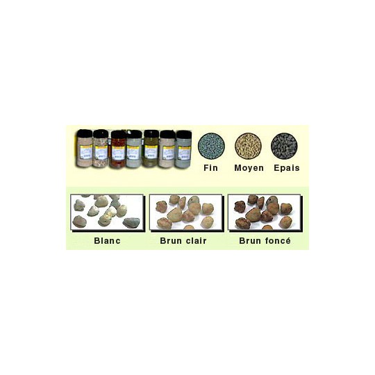 Graviers Ballast Rocaille Brown 200g | Scientific-MHD