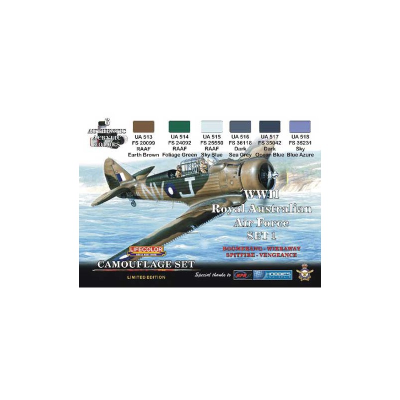 Acrylic paint set 1royal Australian AF | Scientific-MHD
