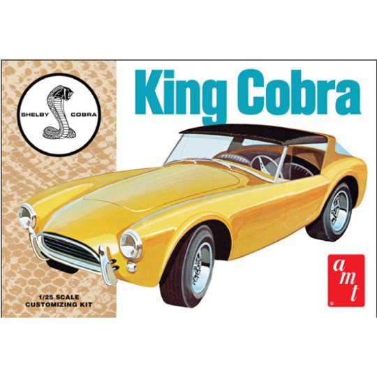 Shelby Cobra 289 Roadster 1/25 plastic car cover Shelby Cobra 289 Roadster 1/25 plastic car cover | Scientific-MHD