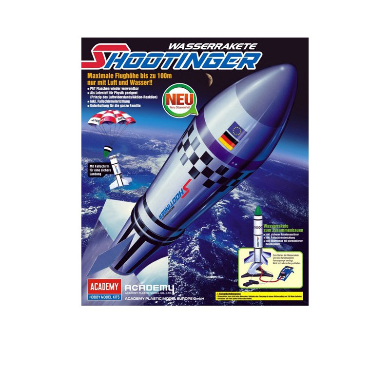 Water Rocket educational plastic model | Scientific-MHD
