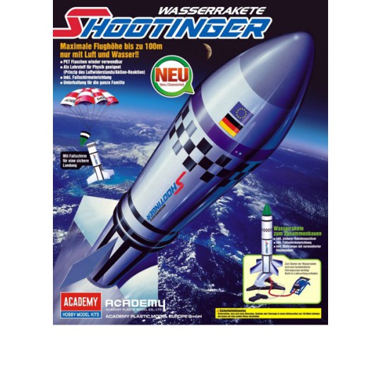 Water Rocket educational plastic model Water Rocket educational plastic model | Scientific-MHD