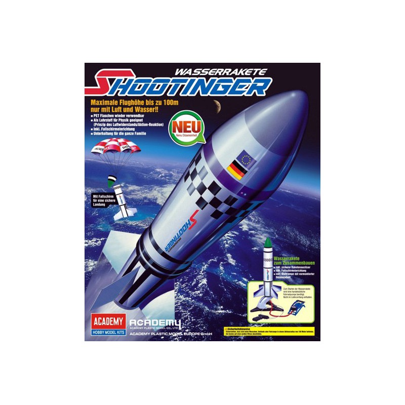 Water Rocket educational plastic model | Scientific-MHD